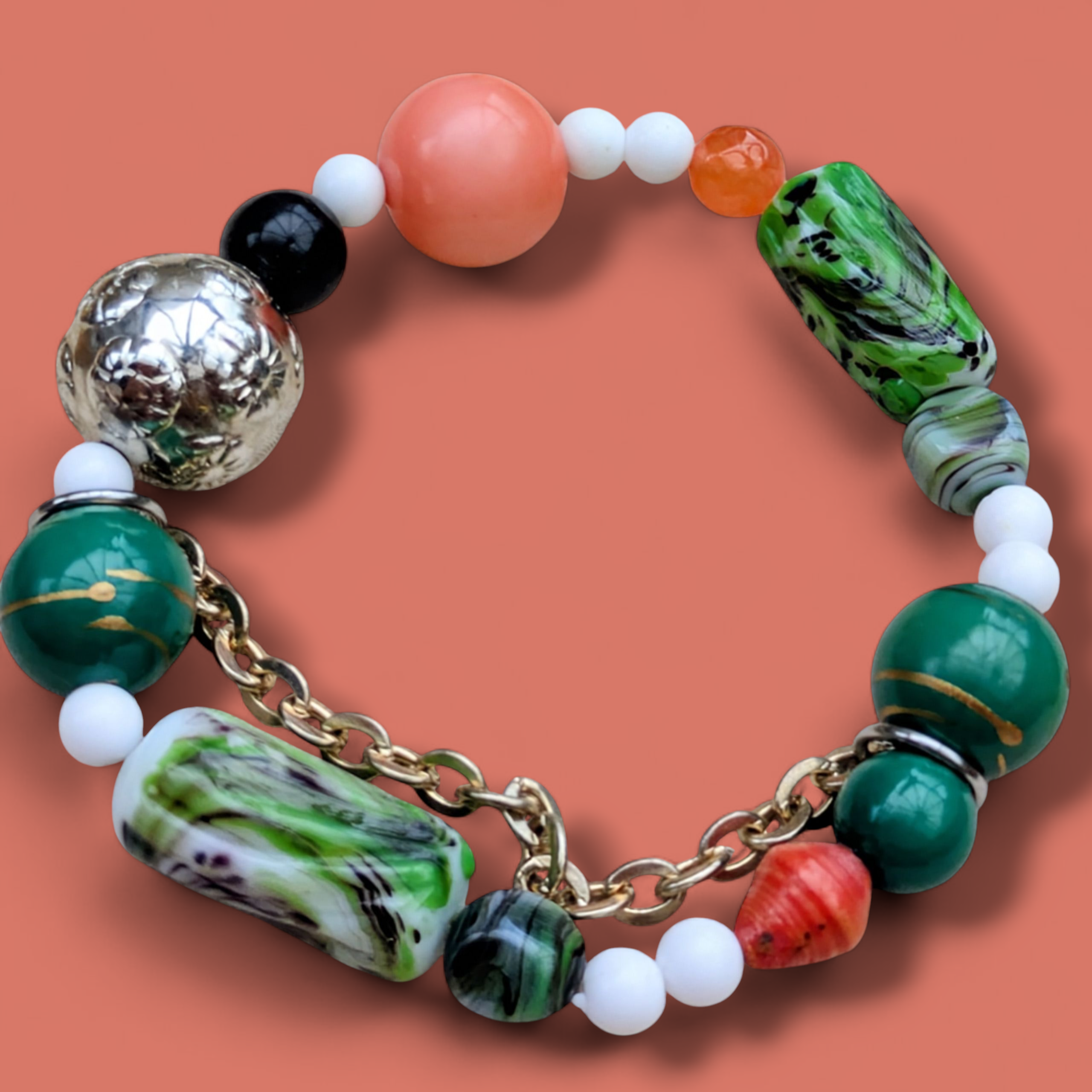 Handmade Boho Stretch Bracelet